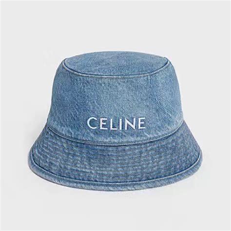 celine blue bucket hat|celine bucket hat price.